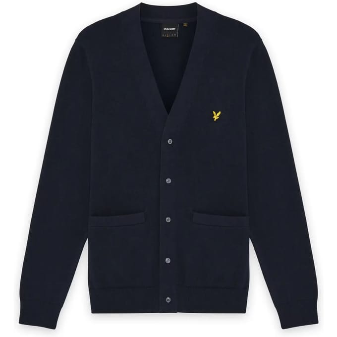 Katoenen V-hals cardigan Lyle & Scott