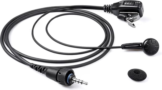 Kenwood KHS-45 oortje met microfoon voor TK-3601D en WD-K10