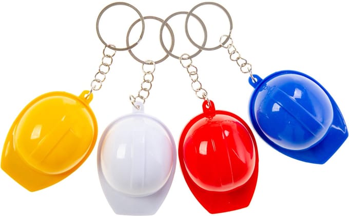 Duckiez Sleutelhanger Helm Flesopener - 48 stuks
