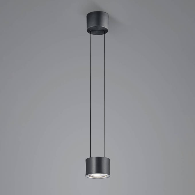 BANKAMP Impulse Flex LED hanglamp 1-lamp zwart