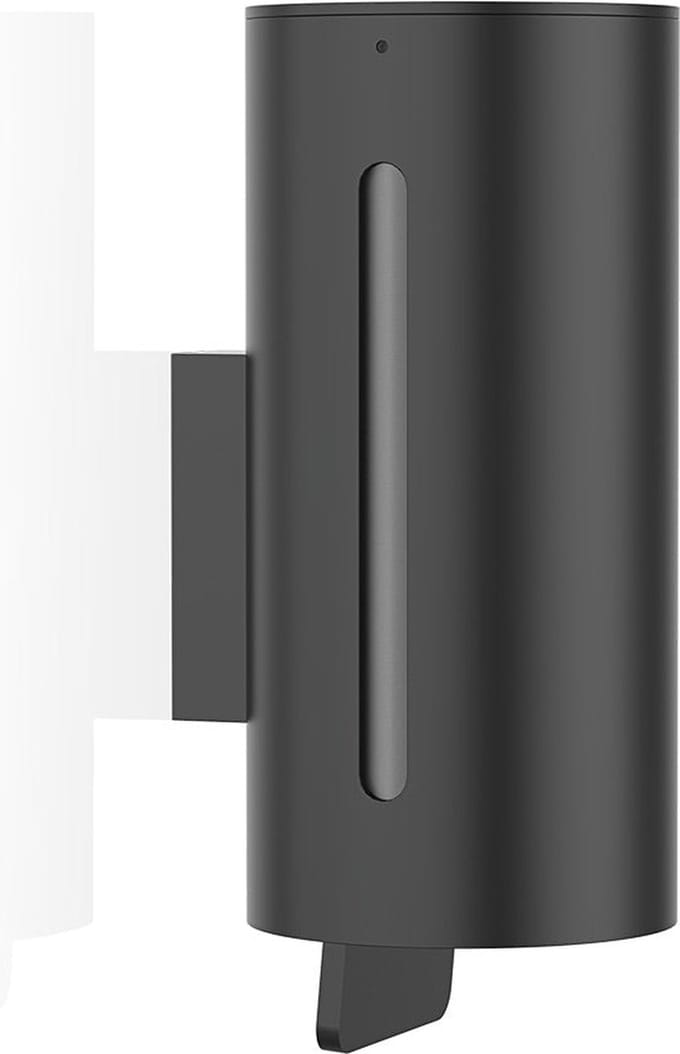 Zeepdispenser wandmodel - DW 280 N, mat zwart.