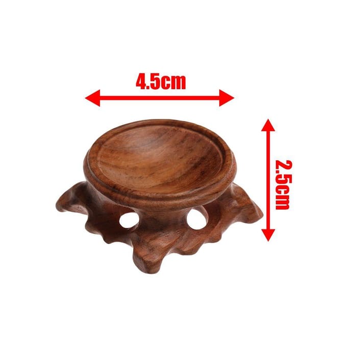 Acid Branch Houten Display Stand Basis voor Crystal Ball Sphere Globe Stone Decor