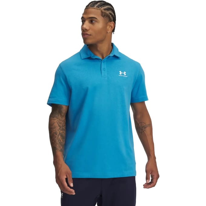 Under Armour Icon Polo Heren-lichtblauw