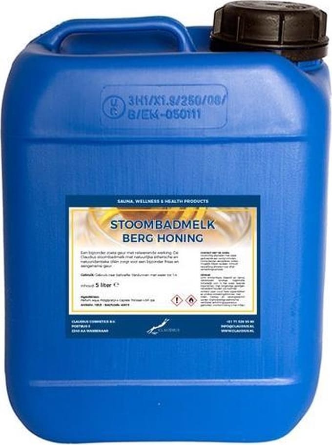 Stoombadmelk Berg Honing 5 liter