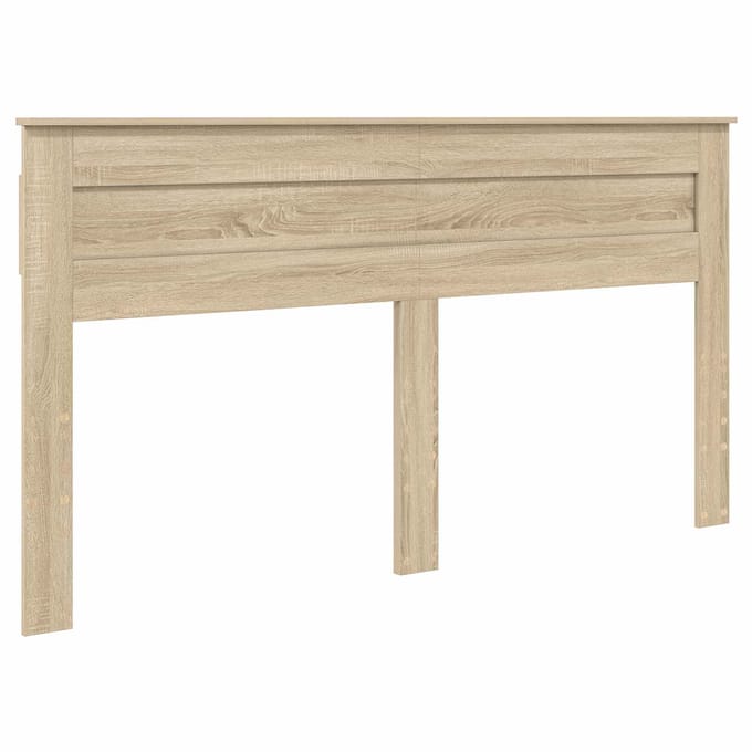 vidaXL Hoofdbord Sonoma Eiken Bewerkt hout