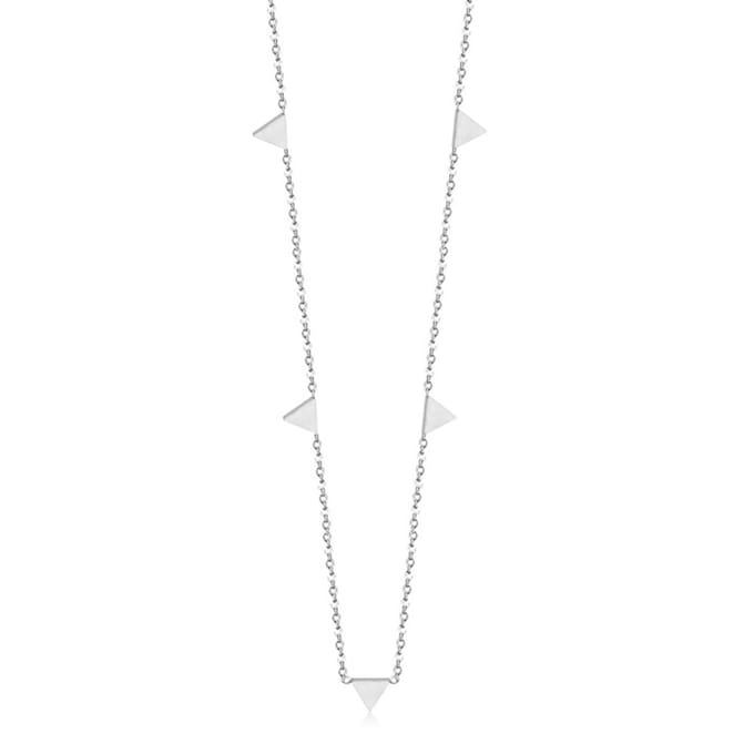 Cilla Jewels dames ketting Edelstaal Zilverkleurig Driehoek