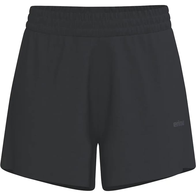 Erima Ts Sweatshort Dames - Zwart | Maat: 44