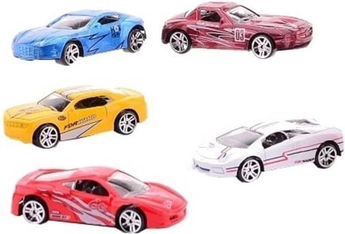 Johntoy Super Cars Die-cast Car 5 pcs. (Assorted)