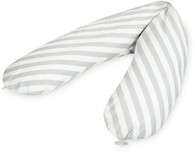 Julius Zöllner voedingskussen met knop, Organic Stripes