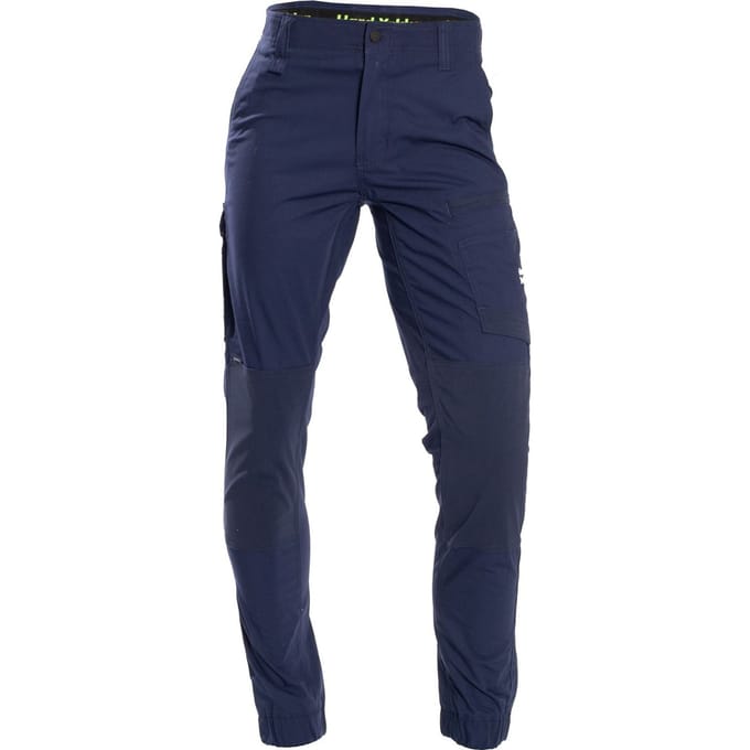 Hard Yakka Raptor Cuff Katoenen Heren Blauw Buitenbroek