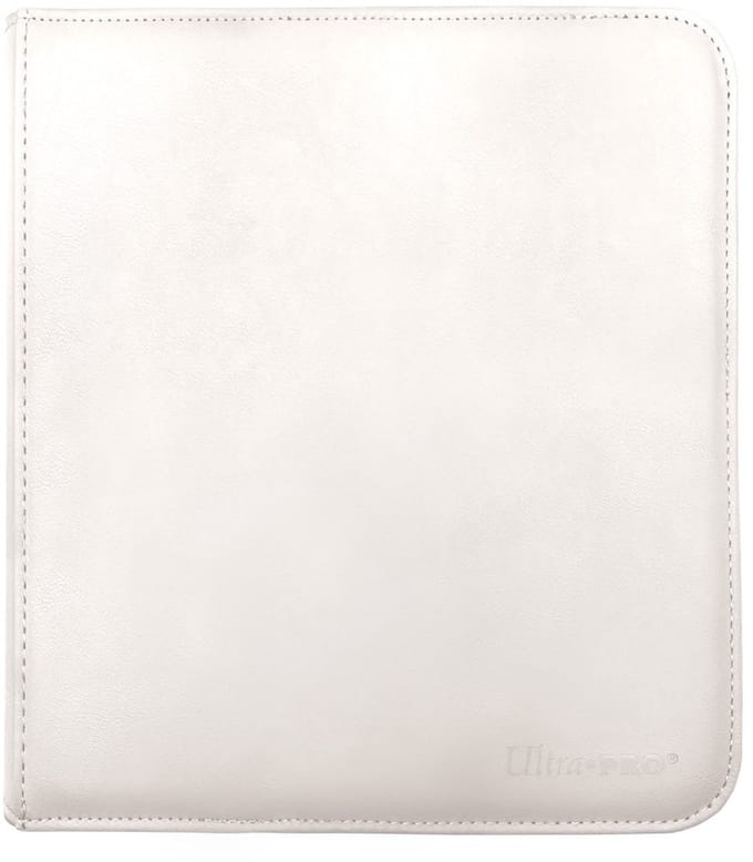Ultra Pro - Vivid Pro Binder 12 Vakken A4 met Slot - Wit