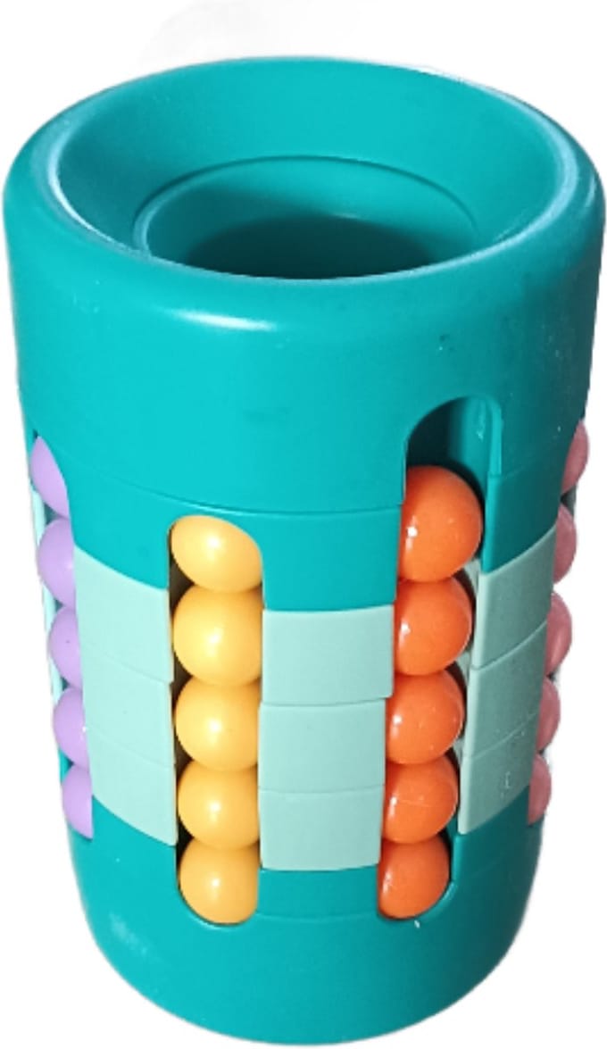 Spinner - educatief - pennenhouder - Magic cube - magic beans - groen