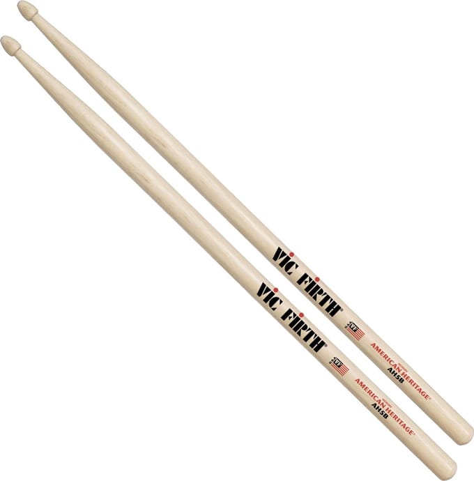 Vic-Firth AH5B Sticks, American Heritage, Wood Tip - Drumstok