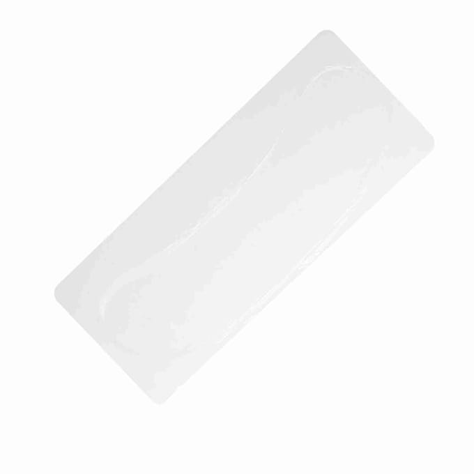 1 Pièce Coussin de Soin du Cou en Silicone Anti-rides Vieillissement Réutilisable Lavable Bande pour le Cou white