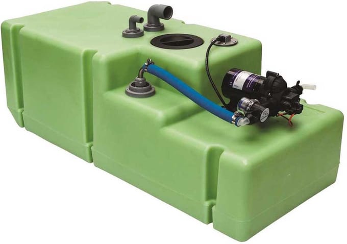 Vetus Premium 42l 12v Watertank Groen 42 Liters