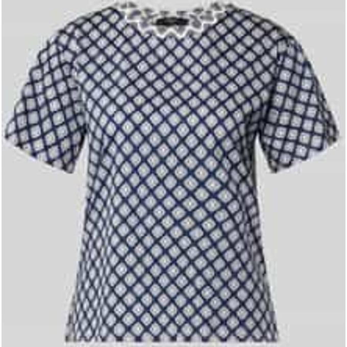 regular fit T-shirt van zuiver katoen model 'BUSSOLA'