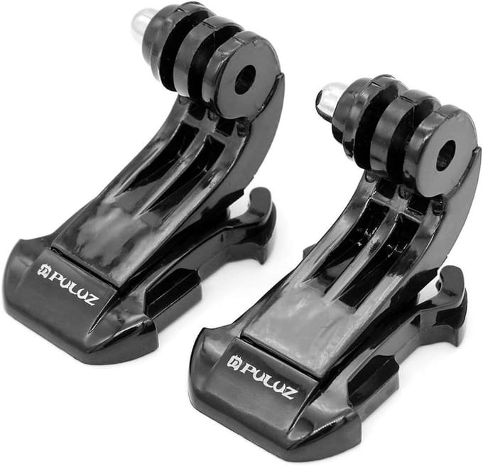 Solidchoice - Set van 2 J-haak Camera Mounts voor Actiecamera's