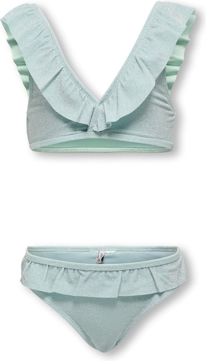 ONLY KOGMALIBU GLITTER BIKINI SET ACC Meisjes Bikini - Maat 158/164