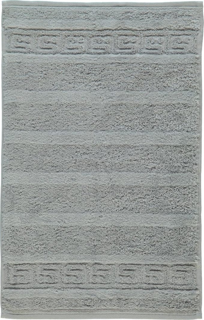 Cawo Noblesse Uni Gastendoekje - Platina 30x50