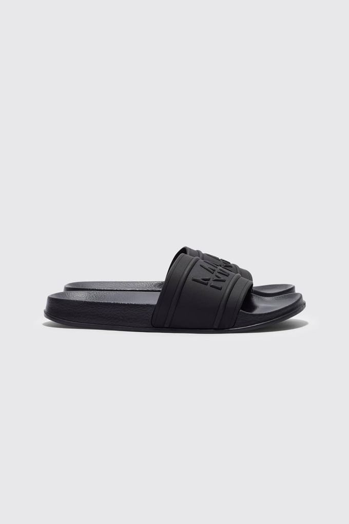 Heren Dash Slider | Black | Size 43