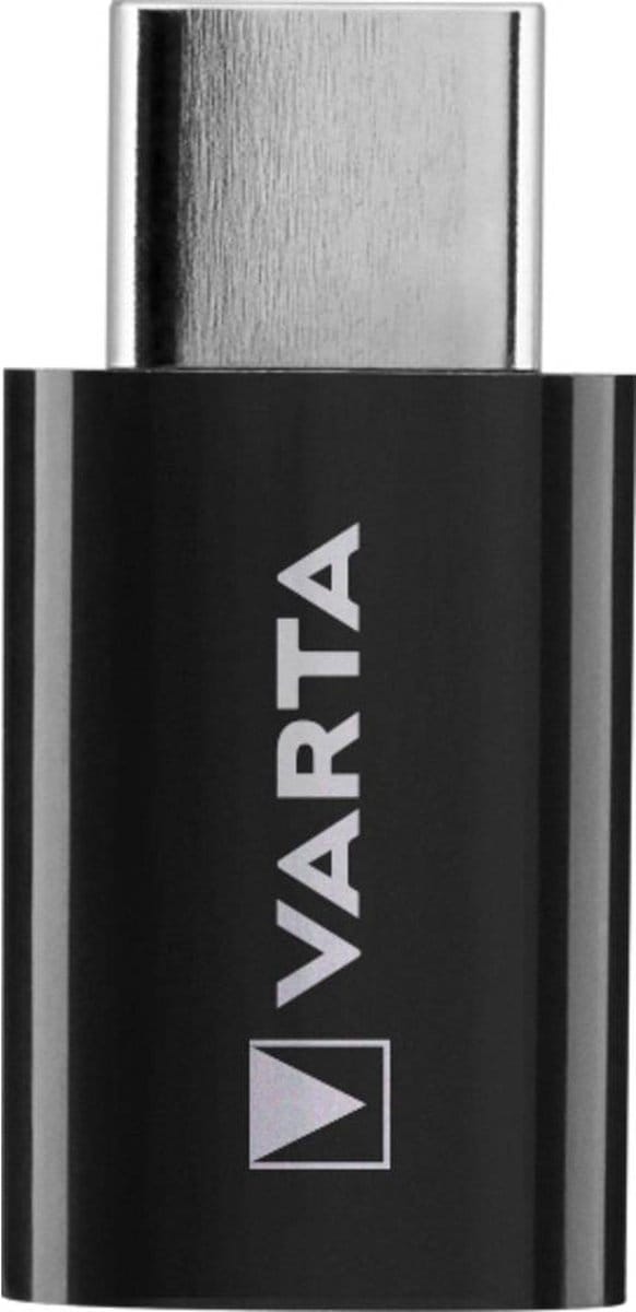Varta USB 2.0 Adapter [1x USB-C stekker - 1x Micro-USB-bus] Charge & Sync Adap.