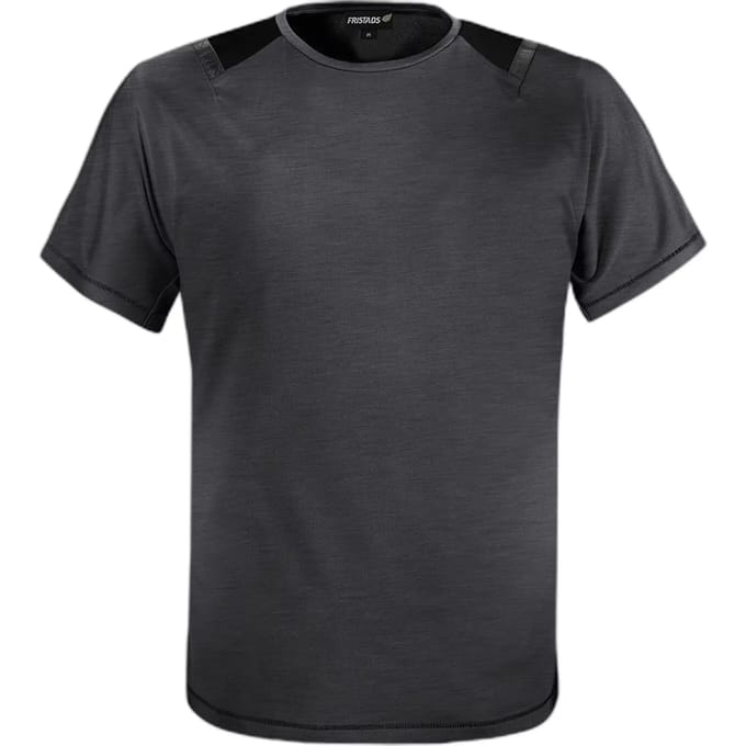 Fristads Green Functioneel T-Shirt 7520 Grk - Grijs/Zwart - M