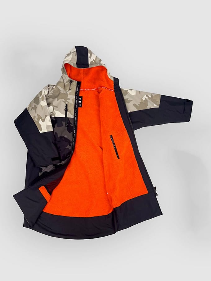 Dryrobe Nexus Long Sleeve Surf Poncho camouflage