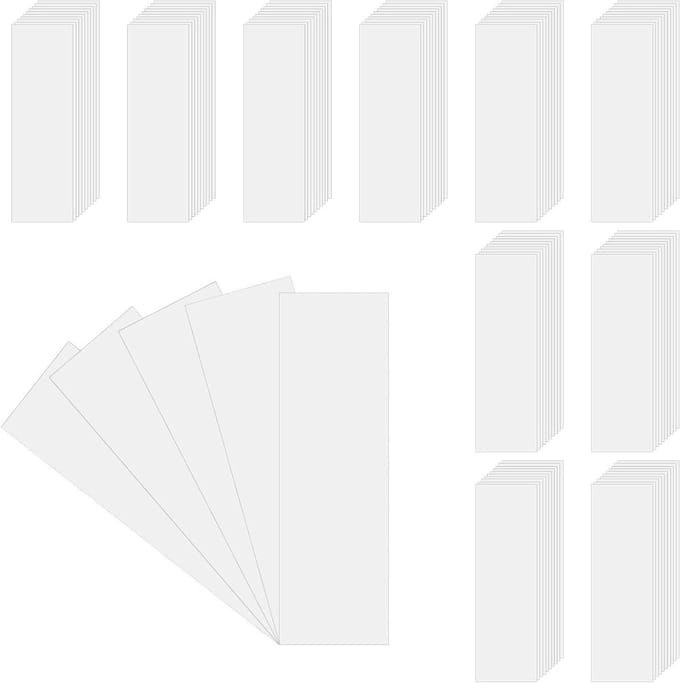100 Stuks Testpapier voor Parfum en Essentiële Olie - Witte Teststrips voor Geurmonsters en Aroma's
