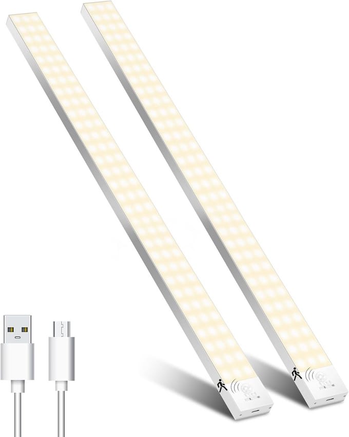 Kastlamp met Bewegingsmelder - Draadloze LED Verlichting voor Binnen