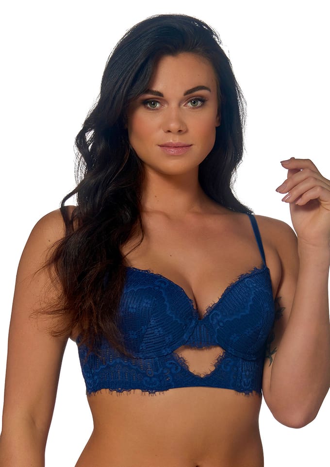 Push-up longline beha Topaz