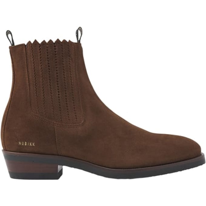 Nubikk Neve Boot Cognac Suede Taglia: 46 | Stivali Outlet | Uomo