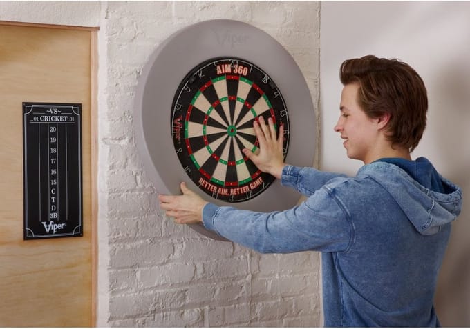 Viper Guardian Dartbord Surround Grijs