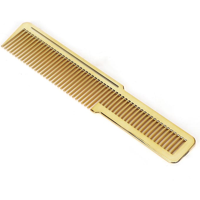 Professionele Haarkam Kapsalon Thuis Haarknippen Styling Kam Tool Goud goud