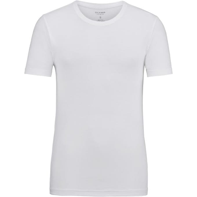 OLYMP Level Five T-Shirt voor eronder, Body Fit, Wit