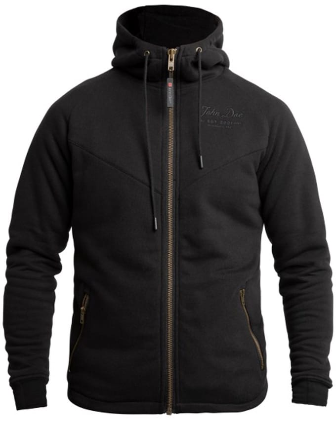 John Doe XTM Hoodie V2 Zwart - Maat 4XL -