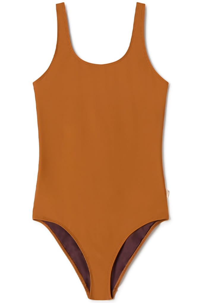 TWOTHIRDS Aipus - Dark Mustard Größe: S | Badeanzüge Outlet | Damen | Gelb