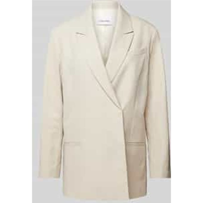 Blazer met paspelzak op de borst