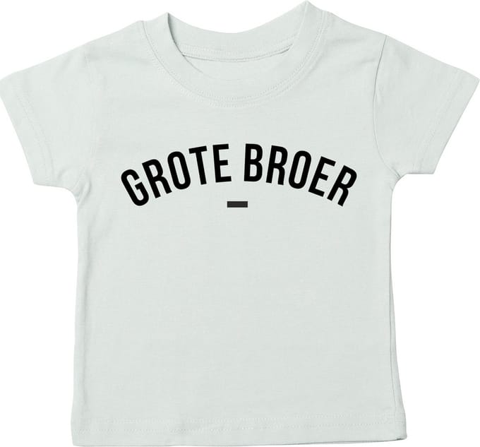 Strijkapplicatie _ Grote Broer zwart