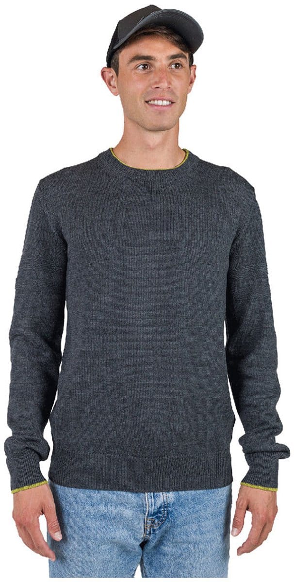 Rossignol New Stripe Round Neck Knit Trui Grijs M Man