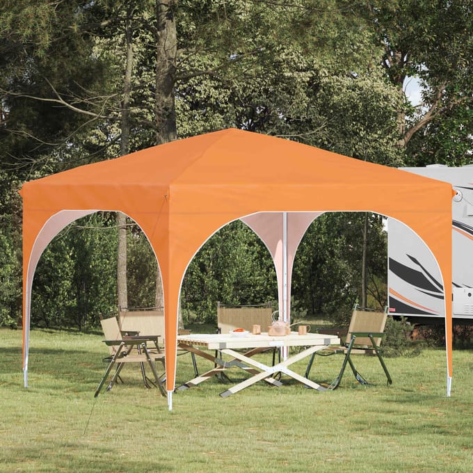 vidaXL - Pop-up - Feesttent - 290 - x - 290 - x - 245 - cm - Oranje