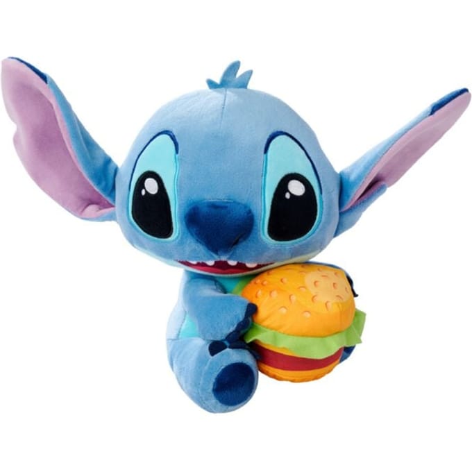 Lilo & Stitch - Disney Pluchen figuur - Stitch Burger - voor Geen - blauw