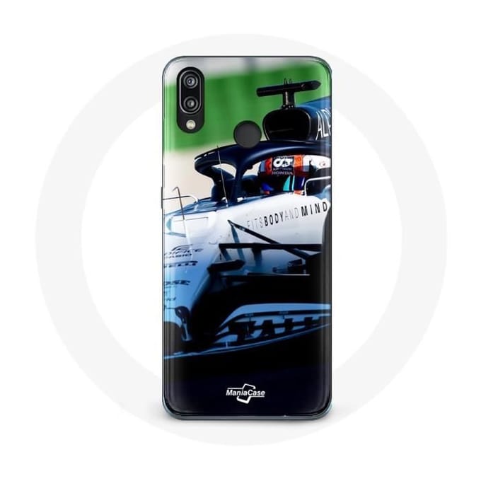 Coque - Huawei - P20 Lite - Formule 1 - Pierre Gasly - Protection Rigide Blanc blanc