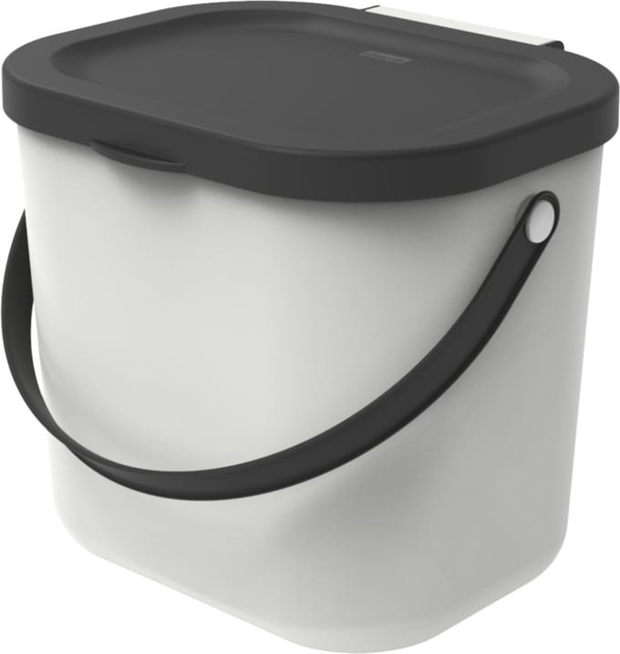 Rotho Albula afvalscheiders - GFT afvalbak - 6L -wit
