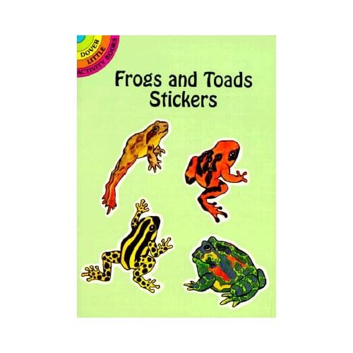 Frogs And Toads Stickers - Barbaresi, Nina