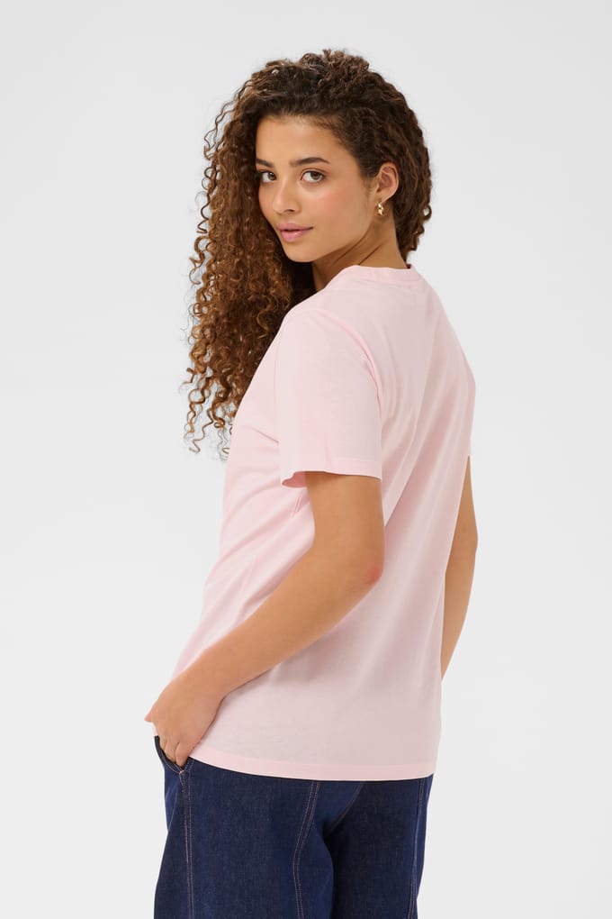 Saint Tropez PemilioSZ T-Shirt Dames T-shirt - Barely Pink