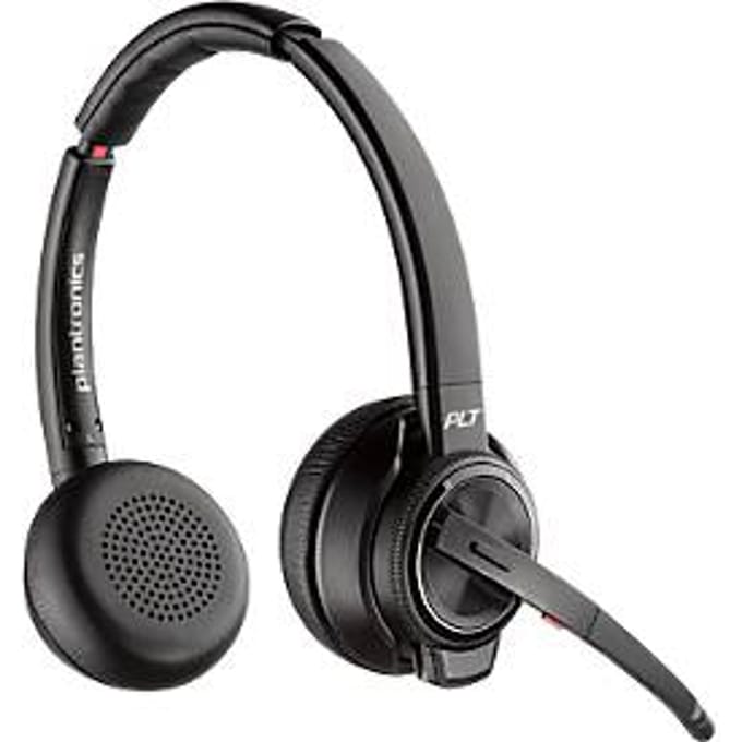 Poly Savi 8220 UC DECT USB-A headset, draadloos, UC-geoptimaliseerd