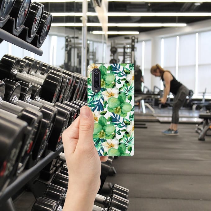 Xiaomi Mi 9 Smart Cover Orchidee Groen