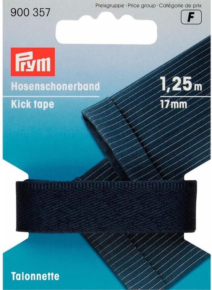 PRYM BROEKSTOOTBAND MARINE - 1X1,25M