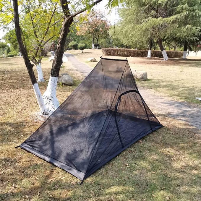 Klamboe voor Campingbed - Compact en Lichtgewicht voor 2 Personen