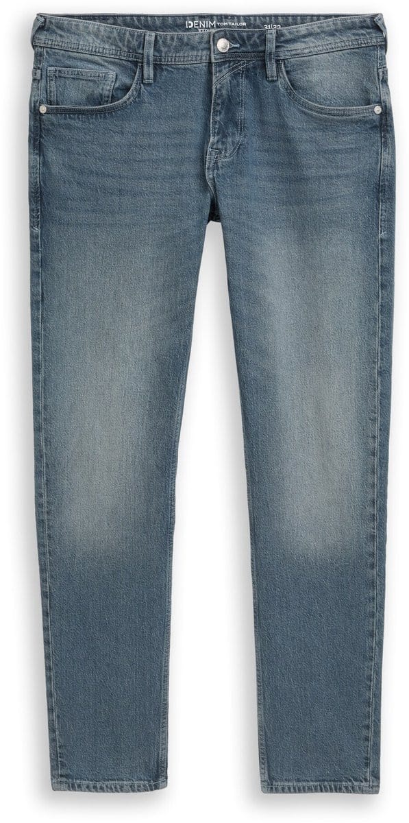Tom Tailor Denim - TTPIERS SLIM-jeans - Maat 31/30 - used mid blue grey denim